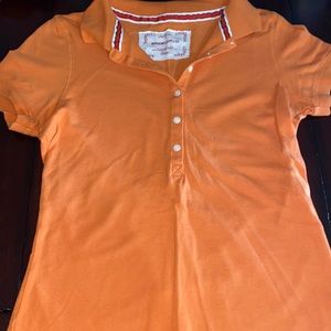 Mossimo Supply Co. Orange Short Sleeve Polo